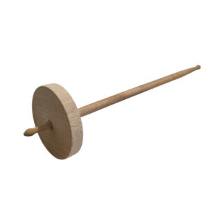 Handspindel SIMPLE aus Buchenholz